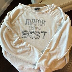 Latte cozy sweater. Mama knows BEST